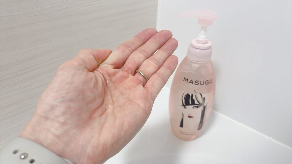 MASUGU(まっすぐ)シャンプーのテクチャー